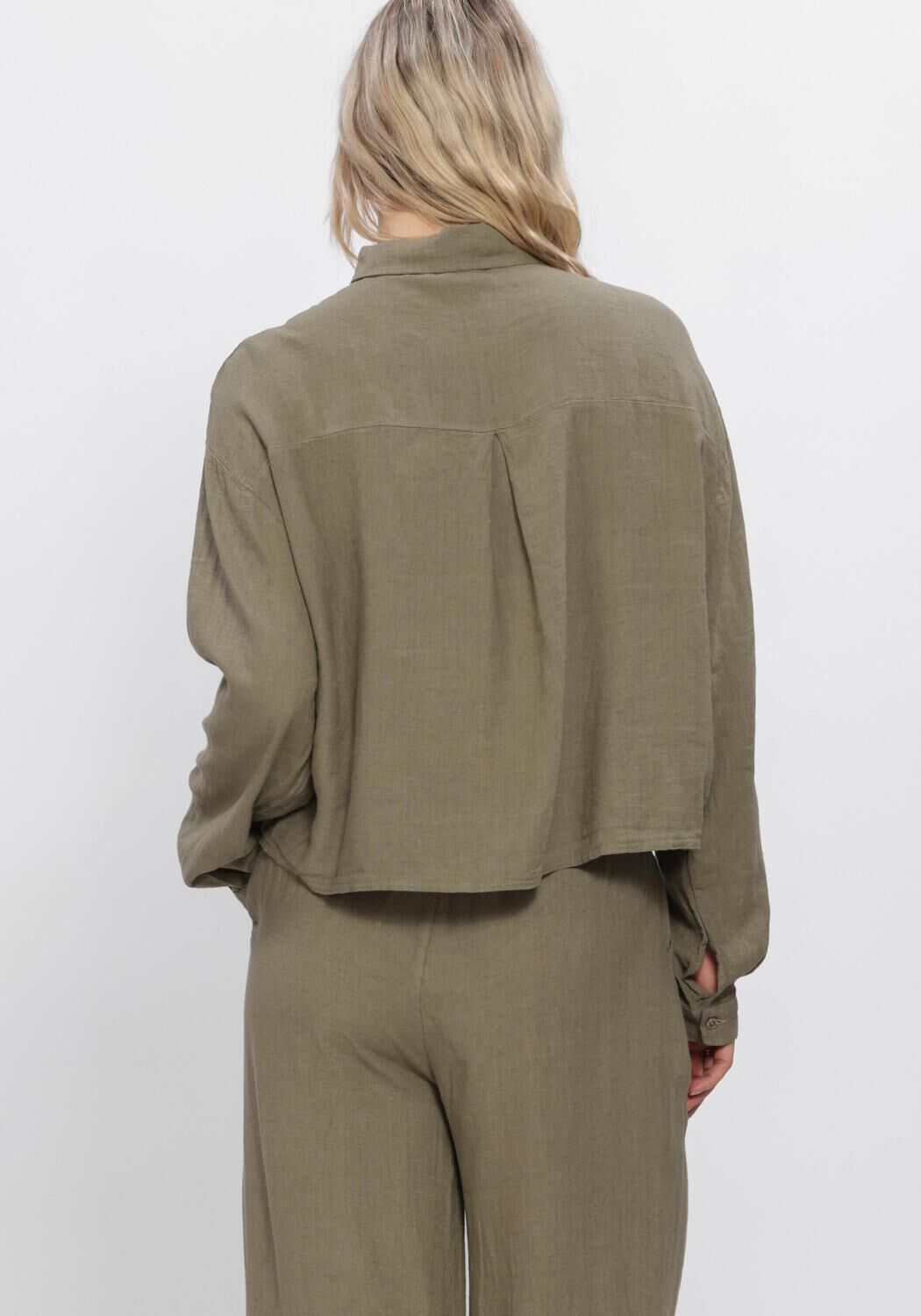 Gr&uuml;ne SIMPLE Blusen BLOUSE - large