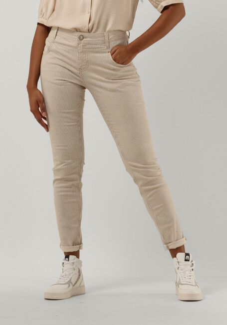 Sand MOS MOSH Slim fit jeans NELLY STRIPE PANT - large