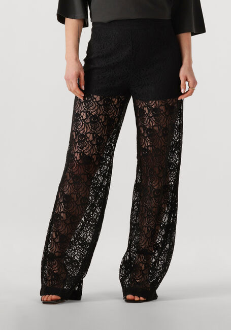 Schwarze CO'COUTURE Hose LEROYCC LACE LL PANT - large