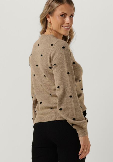 Beige OBJECT Pullover JEVE NONSIA L/S PULLOVER - large
