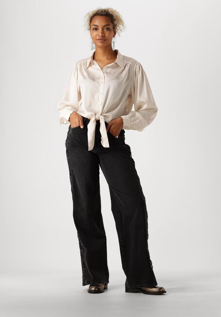 Ecru CATWALK JUNKIE Blusen BUTTON UP BLOUSE WITH LASH - large