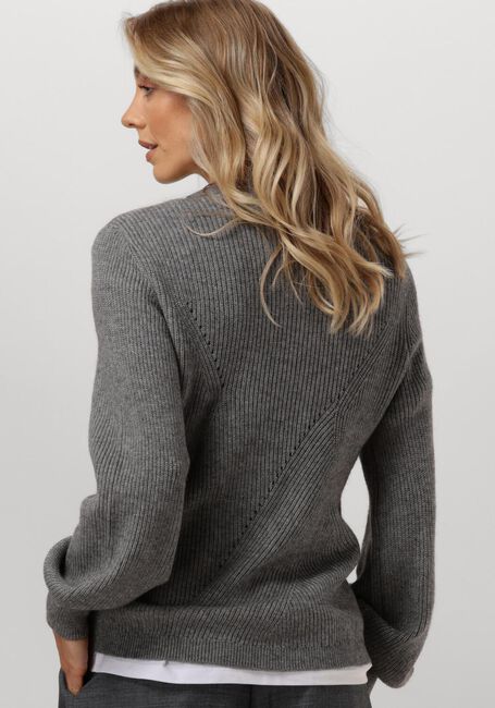 Graue OBJECT Pullover OBJDITTE RE L/S KNIT PULLOVER - large