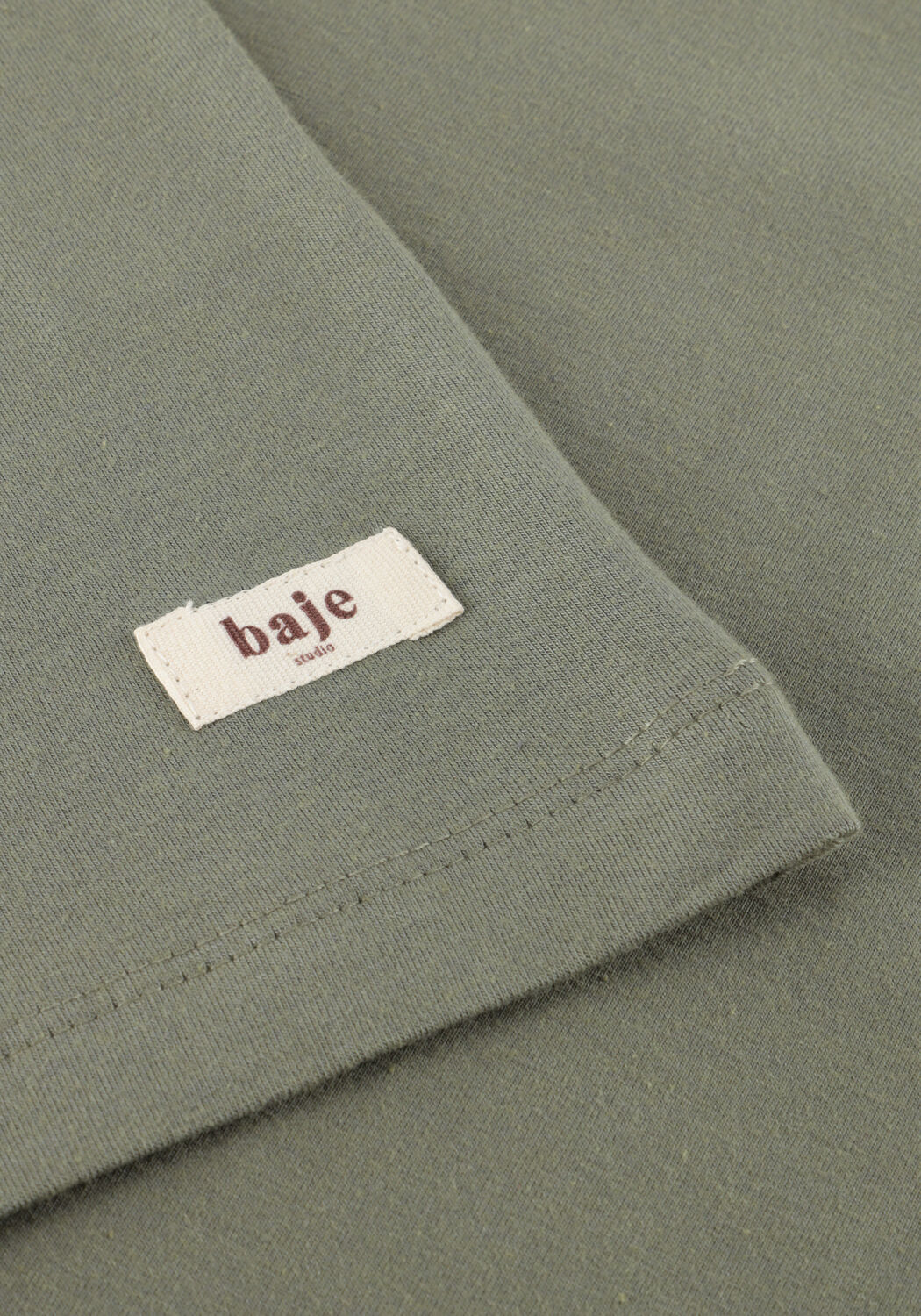 Olive BAJE STUDIO Polo-Shirt RIAZ - large