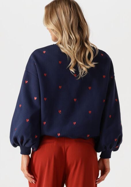 Dunkelblau YDENCE Pullover SWEATER HEARTS - large