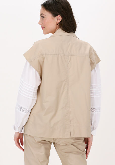 Sand LEVETE ROOM Gilet MARILYN 9 WAISTCOAT - large
