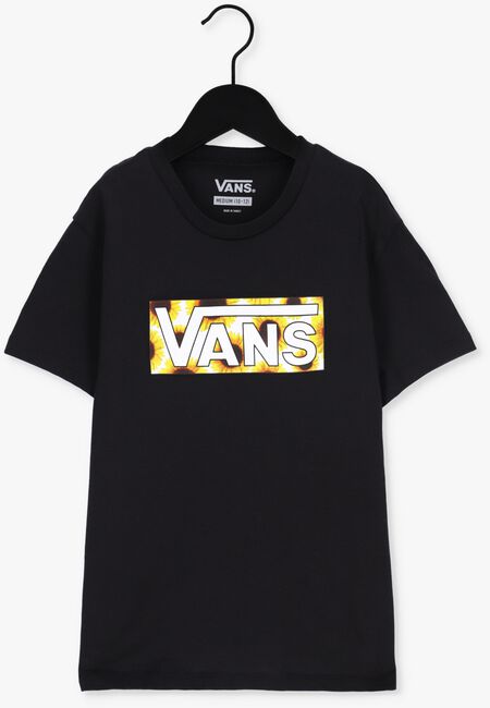 Schwarze VANS T-shirt SUNLIT V CREW - large