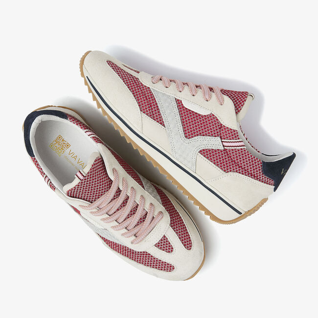 Rote VIA VAI Sneaker Low MIKKI RUBY - large