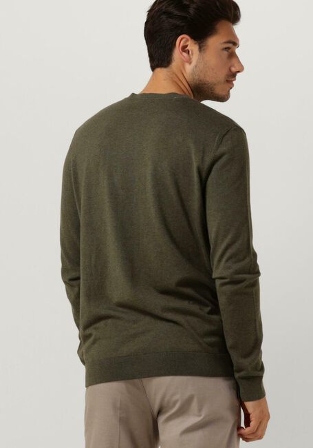 Grüne SELECTED HOMME Pullover SLHBERG CREW NECK NOOS - large