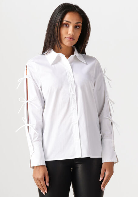 Weiße CO'COUTURE Blusen POPPY TIE SLEEVE SHIRT - large