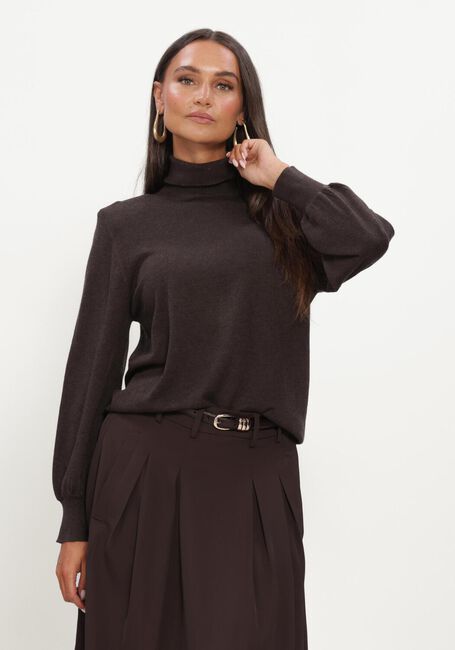 Braune CO'COUTURE Pullover CORYCC PADDED ROLL-NECK KNIT - large