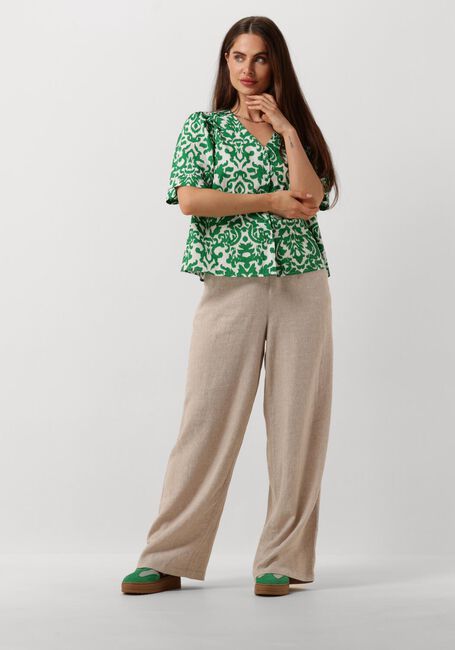 Grüne Y.A.S. Top YASGREENA 2/4 SHIRT - large