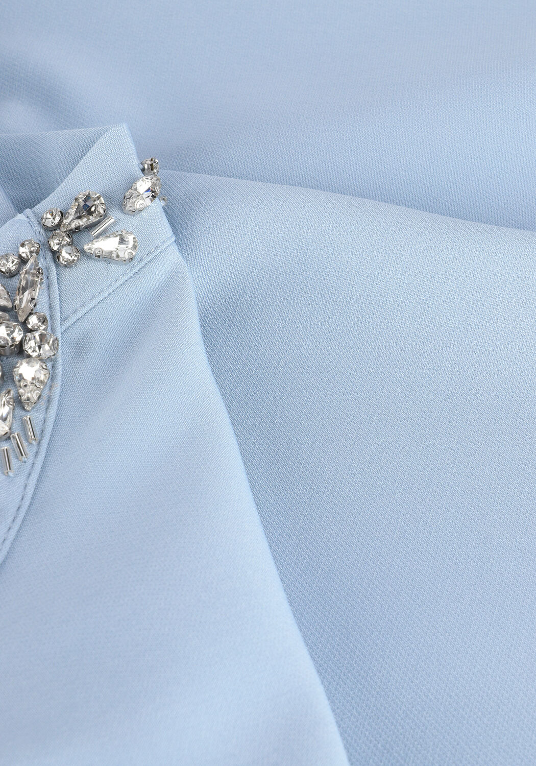 Hellblau GUESS Top SS MATTHEA TOP - large