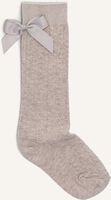 Sand MP DENMARK Socken SOFIA KNEE SOCKS WITH BOW Sand MP DENMARK Socken SOFIA KNEE SOCKS WITH BOW - medium