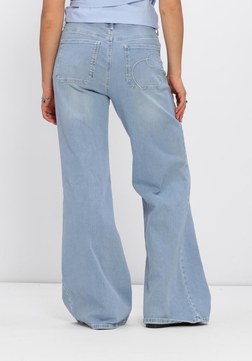 Hellblau NUKUS Hose SCARLET PANTS - large