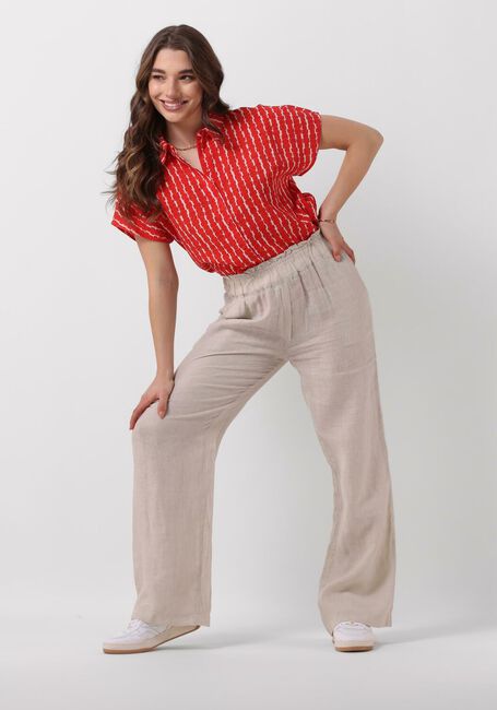 Rote BY-BAR Blusen KARLY RED GROOVE BLOUSE - large