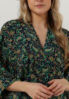 Dunkelblau SISSEL EDELBO Midikleid JUNO DRESS - medium