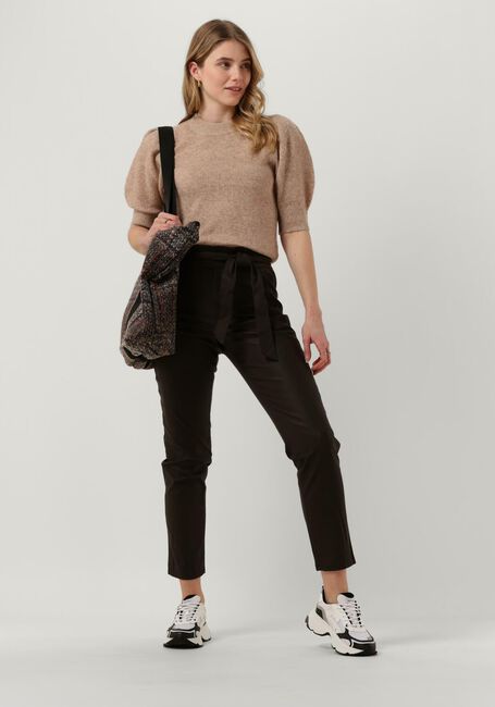 Camelfarbene NEO NOIR Pullover ABI STITCH BLOUSE - large