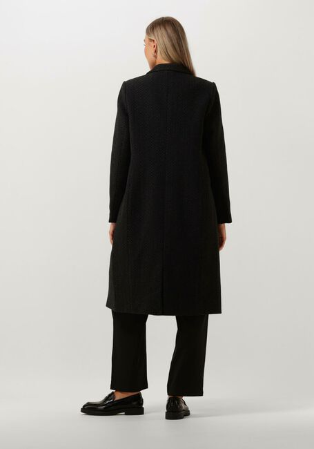 Schwarze SCOTCH & SODA Mäntel CLASSIC WOOL BLEND TAILORED COAT - large