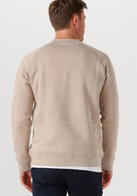 Beige GENTI Pullover BASIC LOGO SWEATER - large