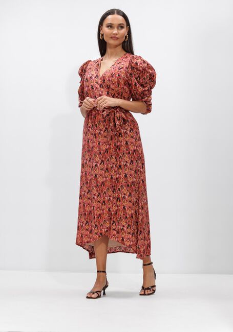 Mehrfarbige/Bunte AAIKO Midikleid PIDA IKAT VIS 512 - large