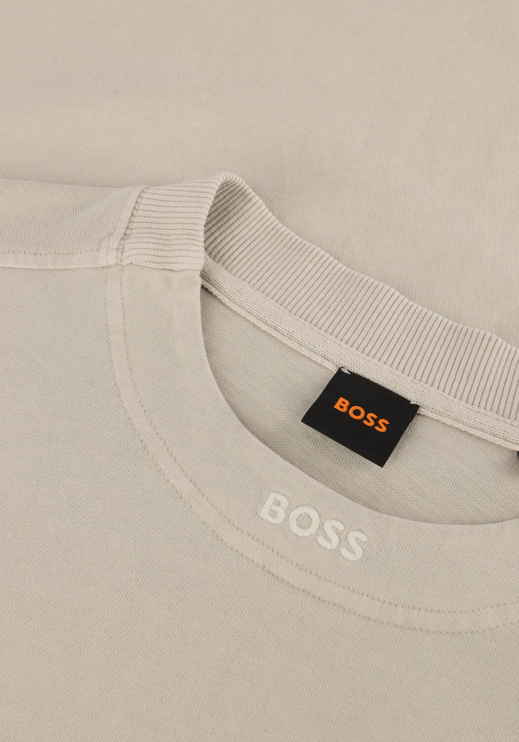 Beige BOSS ORANGE T-shirt TE_DYE_ 10262477 01 - large