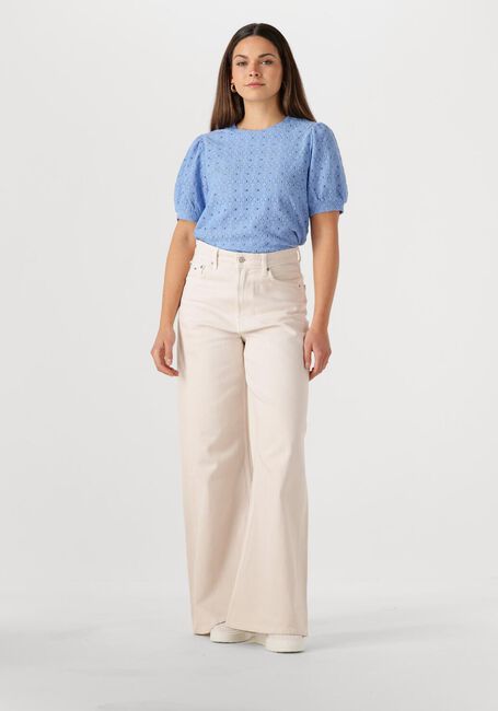 Blaue OBJECT T-shirt OBJLAILA S/S RE TOP - large