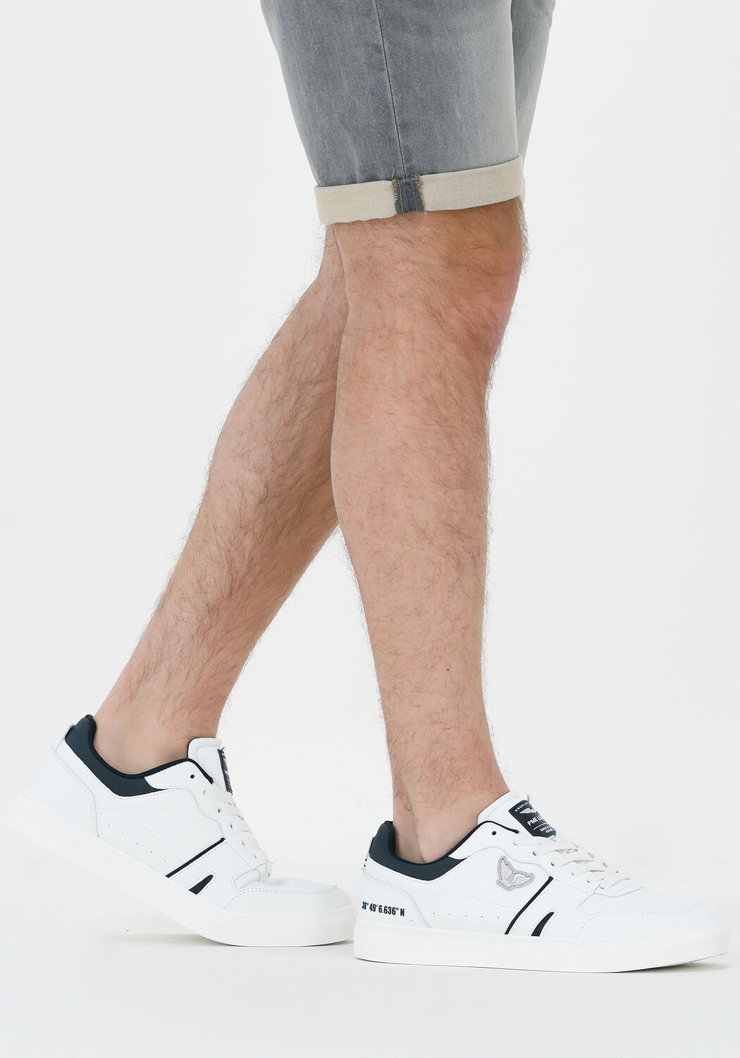 Wei&szlig;e PME LEGEND Sneaker Low CRAFTLER - large