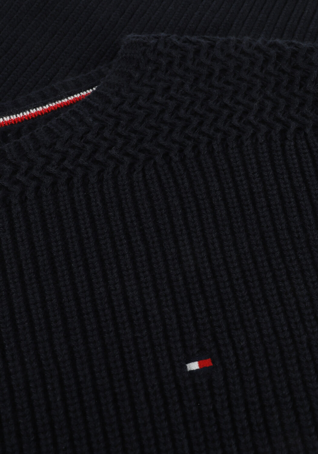 Dunkelblau TOMMY HILFIGER Pullover HAYANA DETAIL BOAT-NK SWEATERO - large