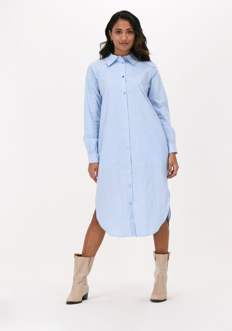 Blaue MY ESSENTIAL WARDROBE Midikleid ALICE LONG SHIRT - large