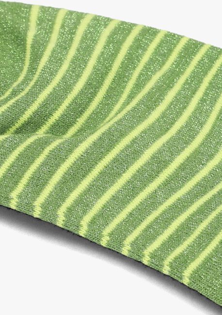Grüne BECKSONDERGAARD Socken STRIPE GLITTER SNEAKIE SOCK - large