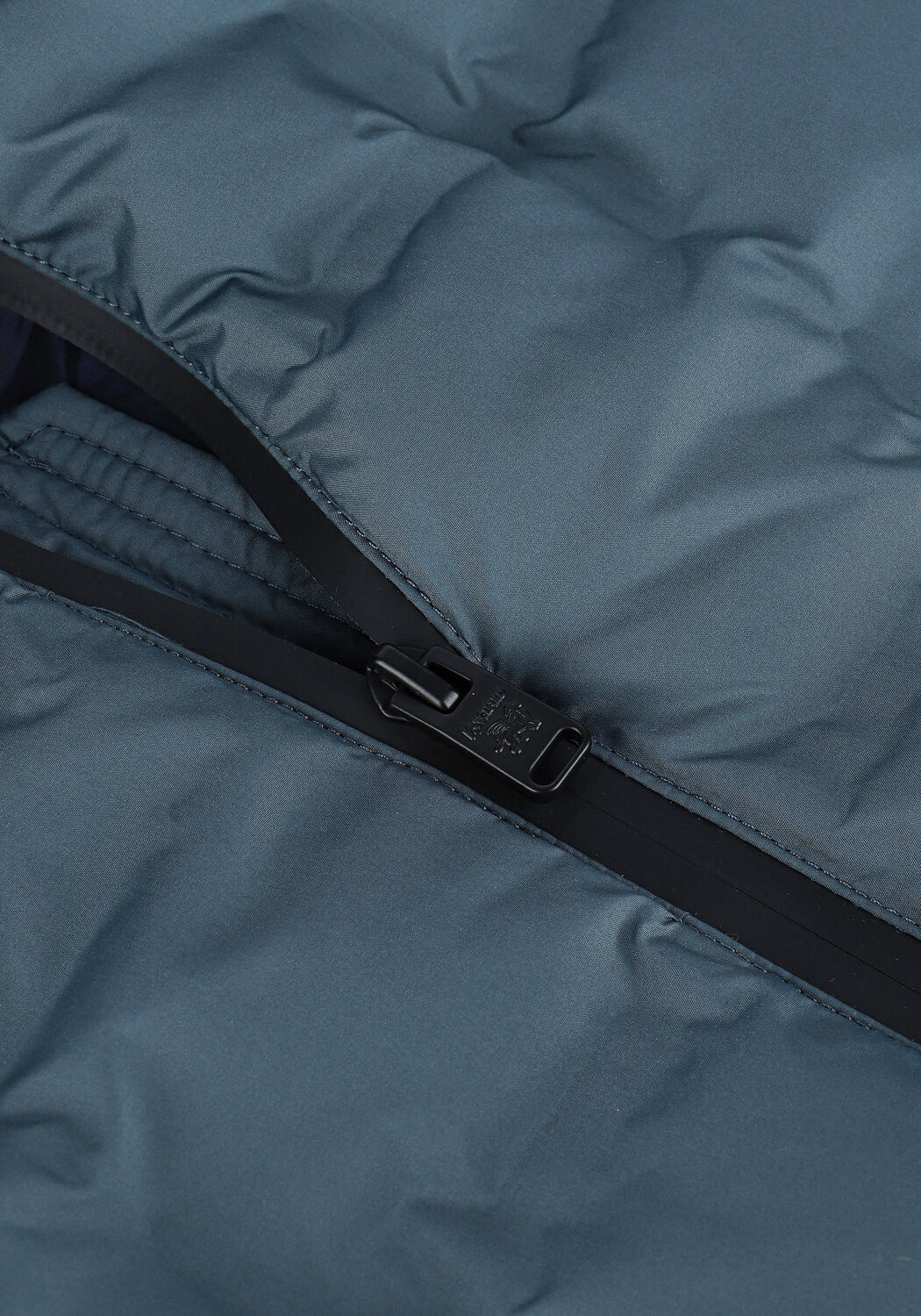 Blaue VANGUARD Wattierte Jack SHORT JACKET POLY RECYCLE CIRE - large