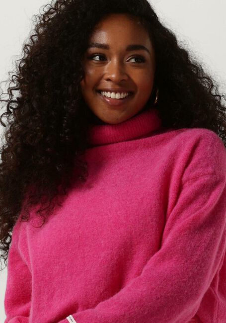 Rote 10DAYS Rollkragenpullover SOFT TURTLENECK SWEATER - large