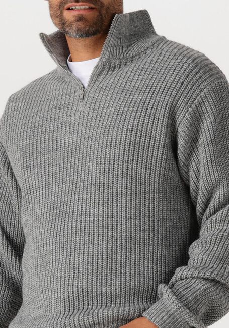 Graue AMERICAN VINTAGE Pullover CRASHWAY HALF ZIP H - large