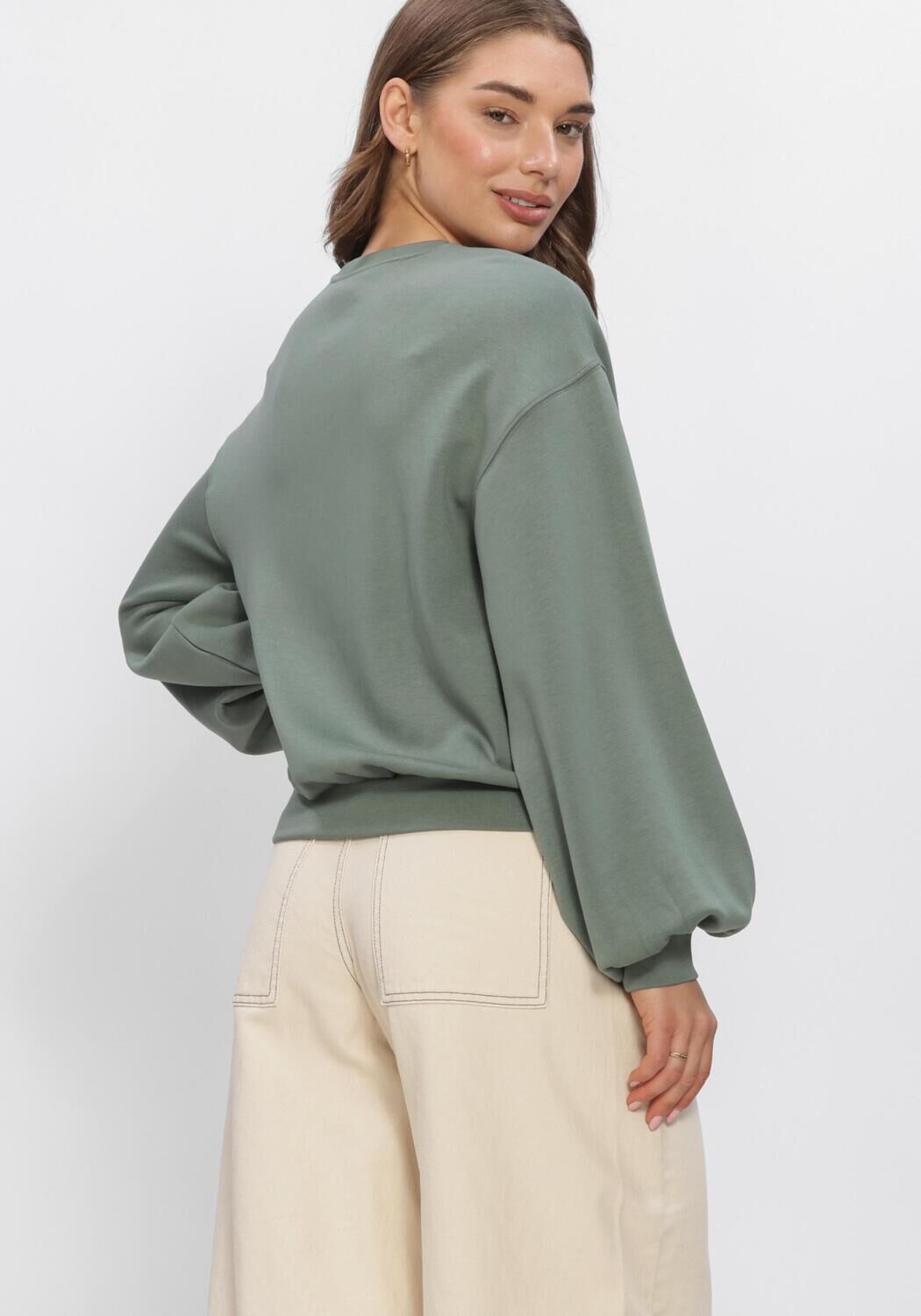 Gr&uuml;ne MSCH COPENHAGEN Sweatshirt MSCHBRIONNA IMA Q SWEATSHIRT - large