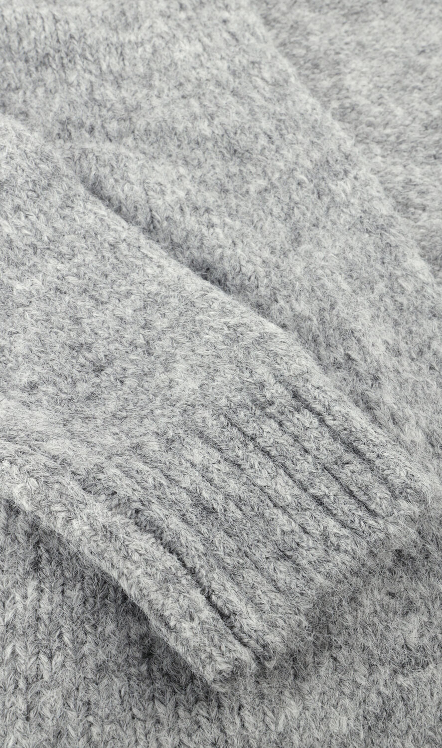 Hellgrau OBJECT Pullover OBJMILU LS LO LONG KNIT CARDIGAN - large