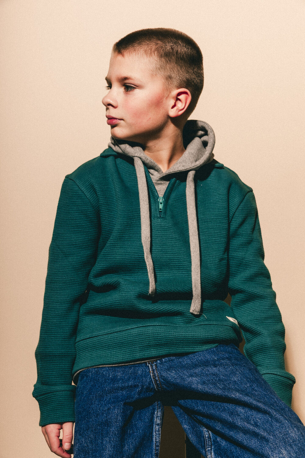 Dunkelgr&uuml;n Labo de Colores Pullover DYON - large