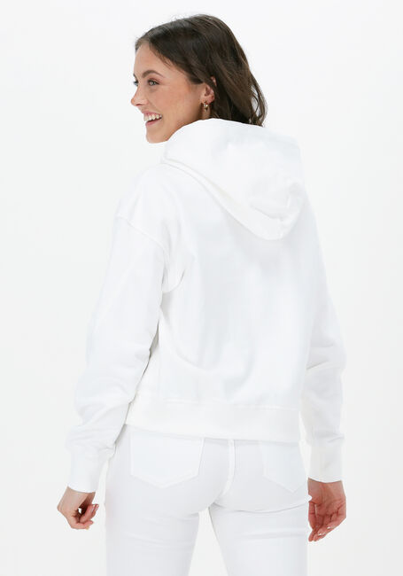 Weiße CALVIN KLEIN Sweatshirt STACKED LOGO HOODIE - large