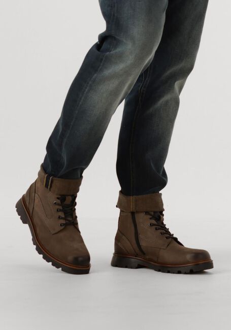 Taupe MAZZELTOV Schnürboots 550004 - large