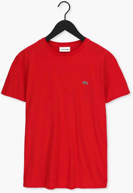 Rote LACOSTE T-shirt 1HT1 MEN'S TEE-SHIRT 1121 - large