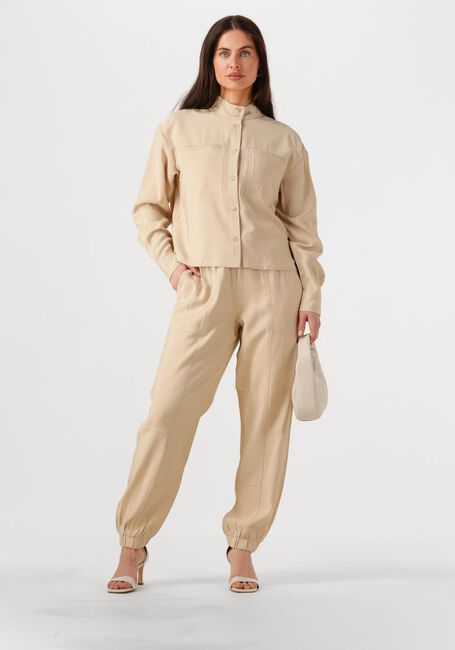 Beige MSCH COPENHAGEN Hose MSCHIMILA SELIA PANTS - large