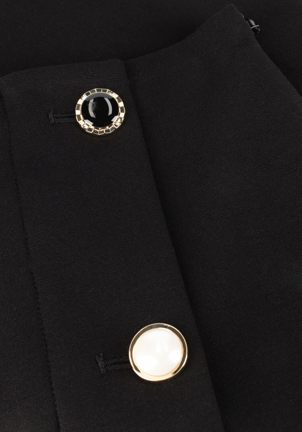 Schwarze TWINSET MILANO Kurze Hose 251TP2135 - large