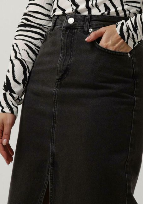 Graue NOTRE-V Midirock DENIM MAXI SKIRT - large