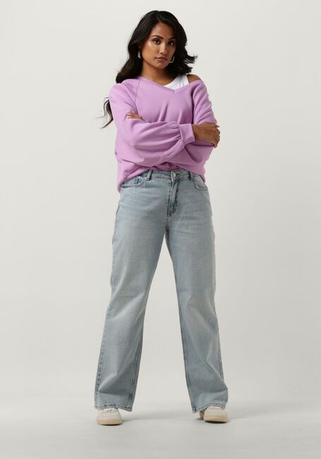 Dunkelblau MSCH COPENHAGEN Wide jeans MSCHSORA RELAXED JEANS - large