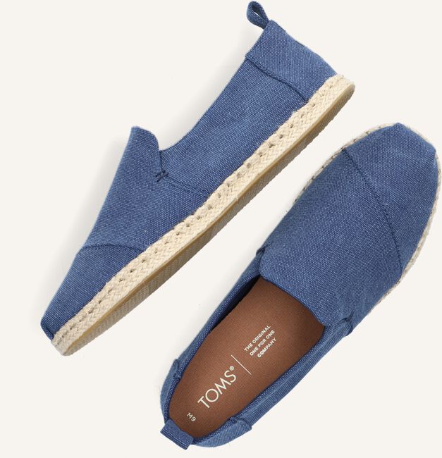 Blaue TOMS Slipper DECONSTRUCTED ALPARGATA ROPE M Blaue TOMS Slipper DECONSTRUCTED ALPARGATA ROPE M - large