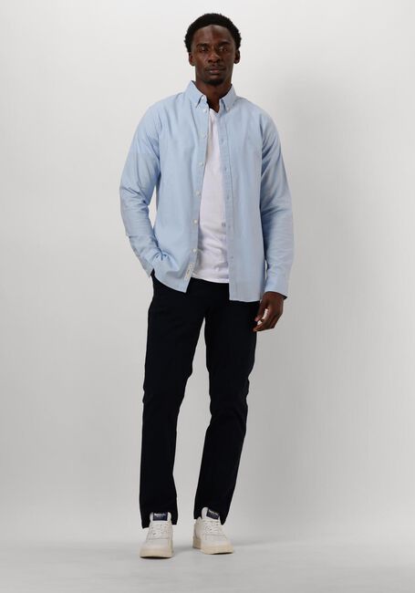 Blaue SCOTCH & SODA Casual-Oberhemd OXFORD SOLID - large