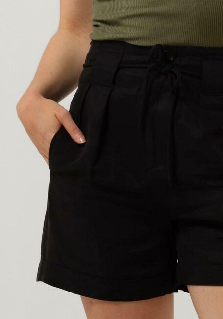 Schwarze SCOTCH & SODA Kurze Hose HIGH RISE BELTED SHORTS - large