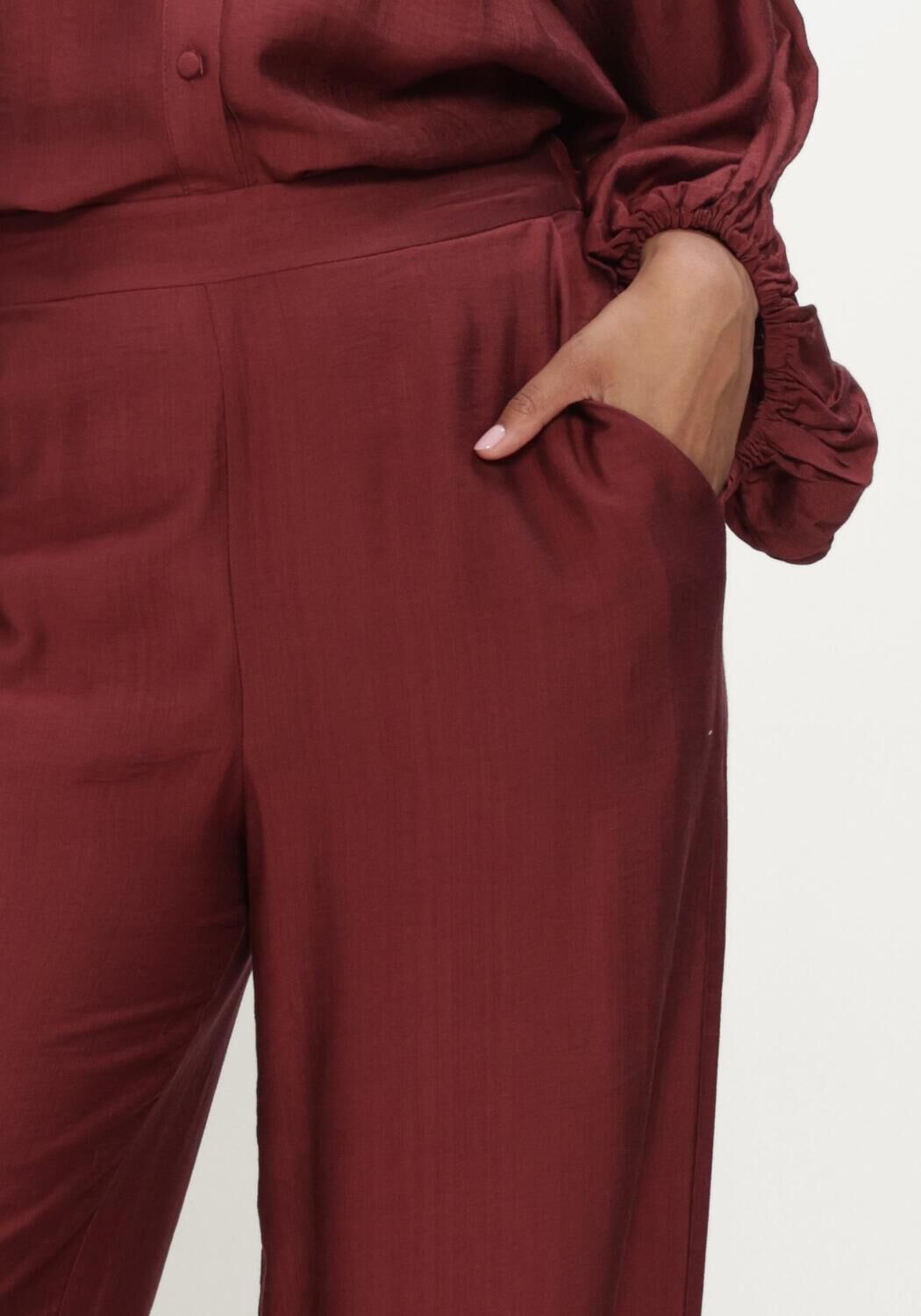 Bordeaux MINUS Weite Hose MSSERIA PANTS - large