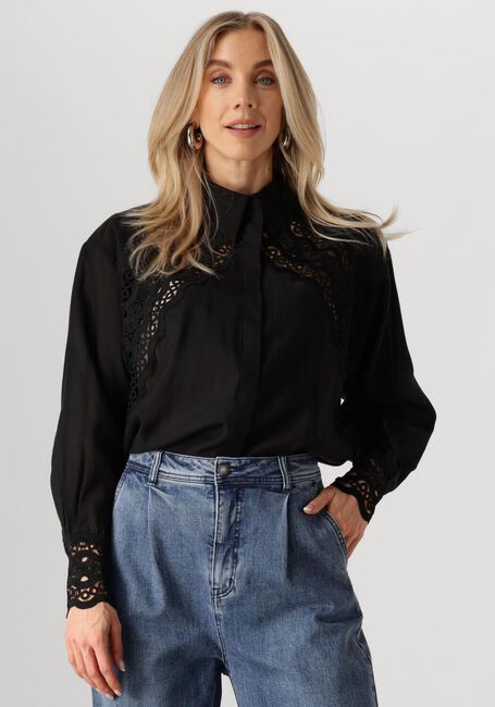 Schwarze COPENHAGEN MUSE Blusen CMMOLLY-SHIRT - large