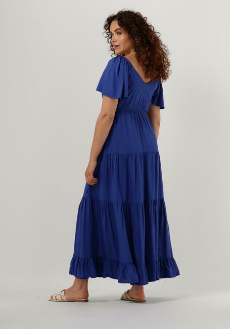 Blaue Y.A.S. Maxikleid YASTORONTO SS ANKLE DRESS - large