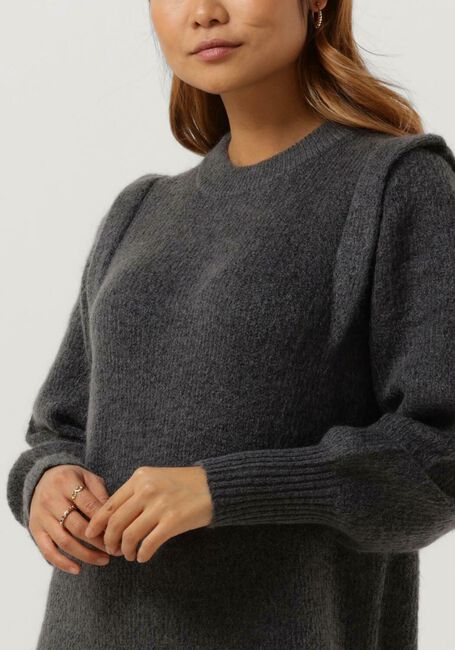 Graue LEVETE ROOM Midikleid LR-CILLE 27 DRESS - large